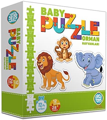Toys Baby Puzzle Orman Hayvanları