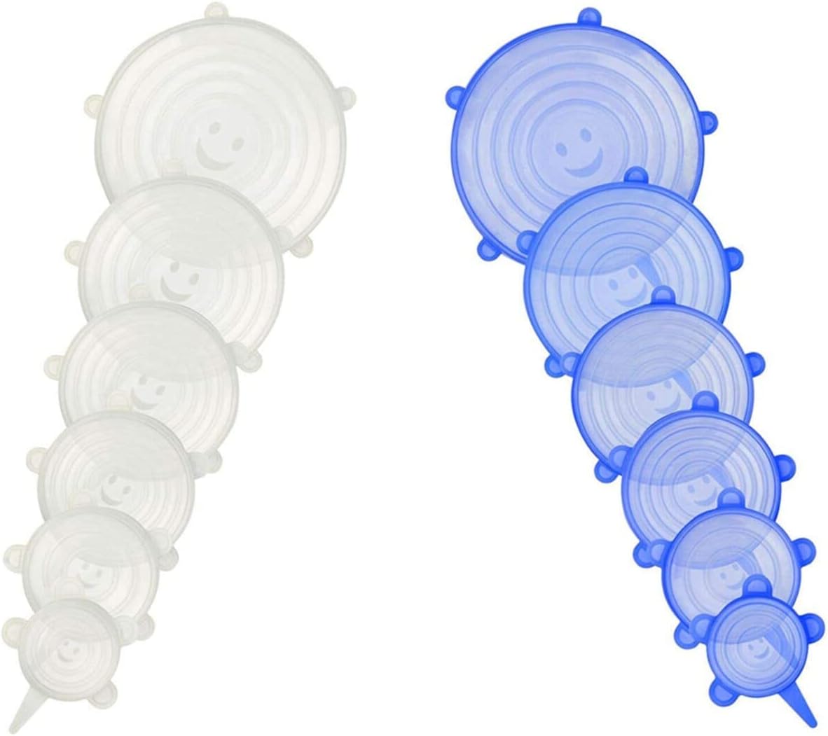 Tazeliği Koruyan 6 Lı Silikon Strech Kapaklar