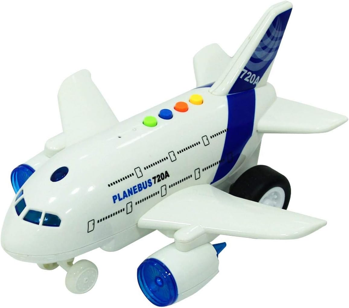 Maxx Wheels Sesli Işıklı Uçak Planebus 720A/720B 24 Cm