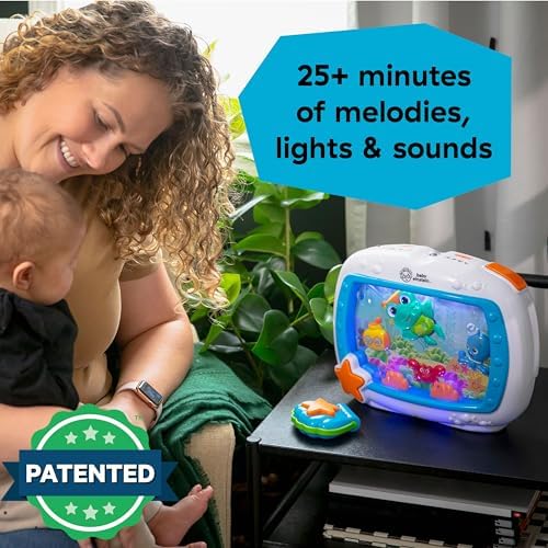 Baby Sea Dreams Emzik Müzikli Beşik Oyuncak ve Ses Makinesi, Yenidoğan ve Üzeri