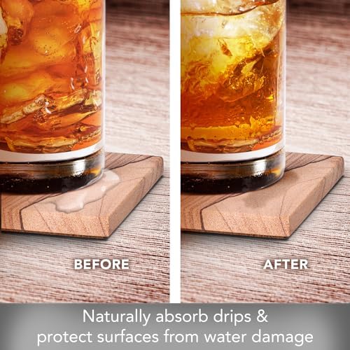 Kumtaşı Cinnabar Bardak Altlıkları