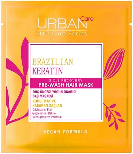 Brezilya Keratin Düzleştirici Etkili Duş Öncesi Saç Bakım Maskesi