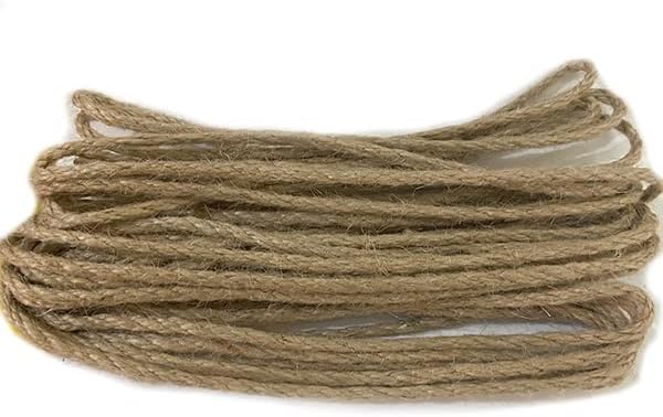 5 Mm 10 Metre Jüt Halat Ip Dekoratif Hasır Ip Kendir Halat