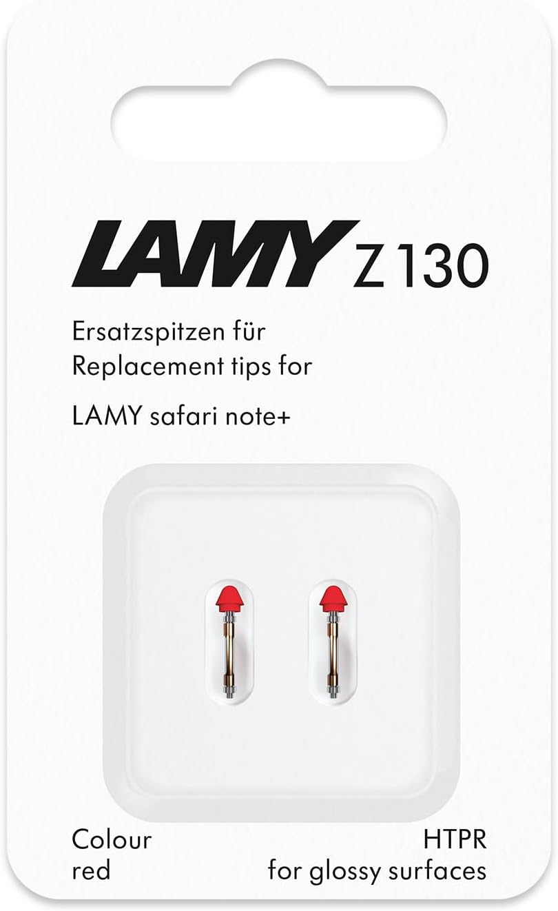 + Yedek Uç Kırmızı (2 Adet) – Değiştirilebilir Lamy Z130 Uç - Stylus Kalem Uçları Pencil Alternatifi Lamy + için