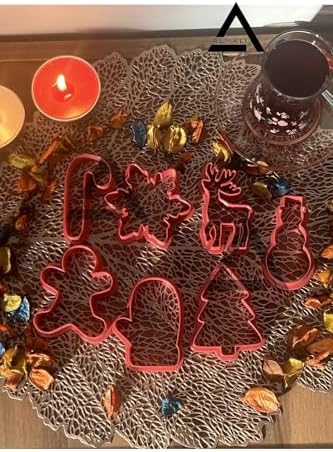 Yılbaşı Temalı Kurabiye Kalıbı Seti (7 Adet)