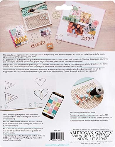 We R Memory Keepers 633356602507 0633356602507 Tel Heykeller, Beyaz, 28,5 x 21,6 x 4 cm