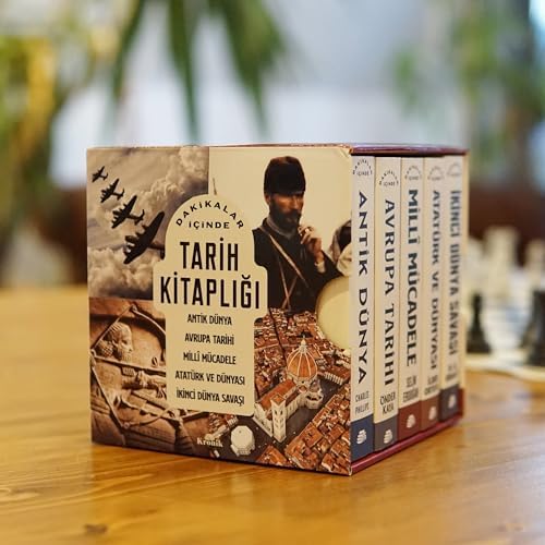 Dakikalar İçinde Tarih Kitaplığı Seti - 5 Kitap Takım