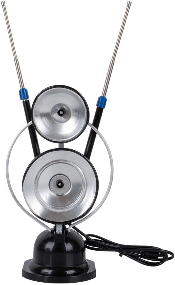 TV Üstü Eski Tip Karasal Yayın Anten