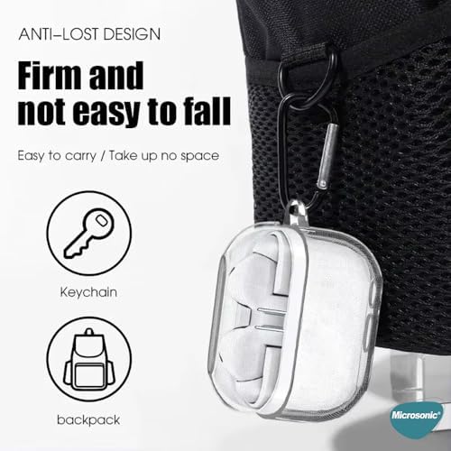 Galaxy Buds 3 FE Kılıf Transparent Clear Soft Şeffaf [Galaxy Buds 3 FE ile Uyumlu Kılıf - Şeffaf]