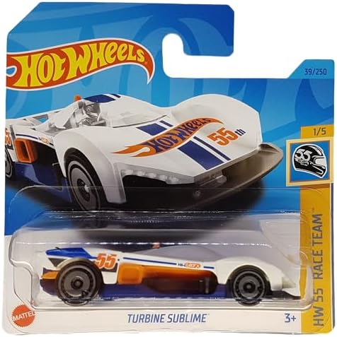 - Türbine Sublime - HW 55 Race 1/5 - HKK38 - Short Card - Mattel 2023