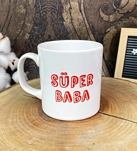 Süper Baba Tasarımlı Kupa Bardak