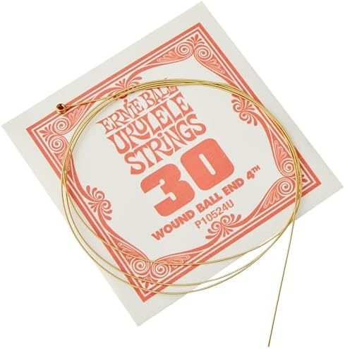 Ernie Ballu Konseri/Tenor Temizle Naylon Ball Uçlu Ukulele Yaylıları W/Wound G