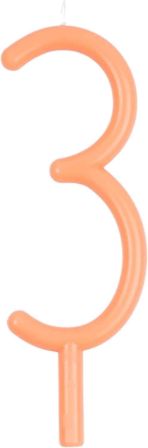 - İnce Rakam Mum - 3