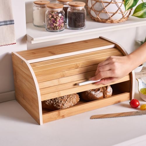 Aksel Bamboo Ekmek Kutusu