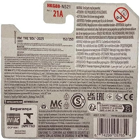 - ´84 Sport Quattro - HW: The ´80s - 9/10 - HKG88 - Short Card - Castrol - Pirelli - Mattel 2023