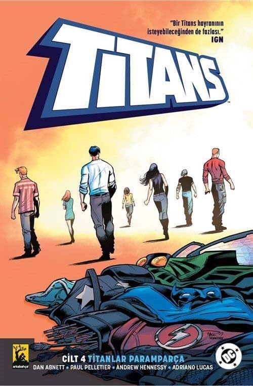 Titans Cilt 4 - Titanlar Paramparça