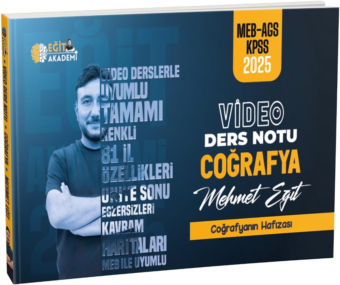 2026 KPSS - AGS Coğrafya Ders Notu