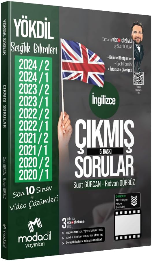 YÖKDİL Sağlık Çıkmış Sorular Tamamı Video Çözümlü