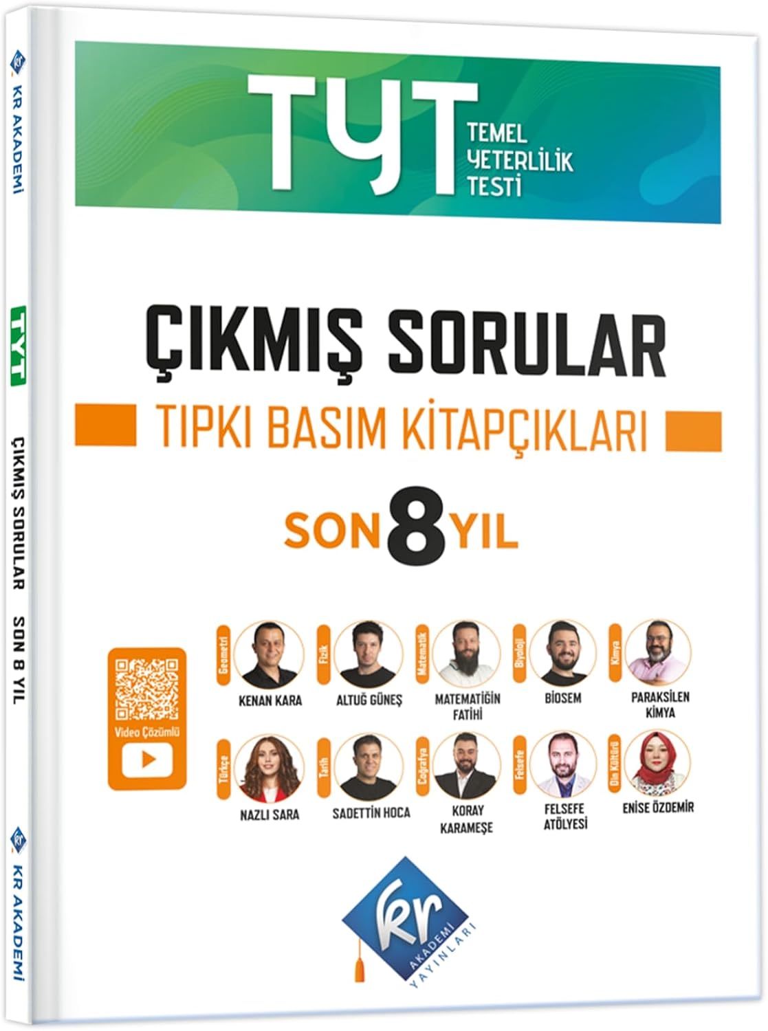 TYT Çıkmış Sorular Son 8 Yıl Tıpkı Basım Fasikülleri KR Akademi