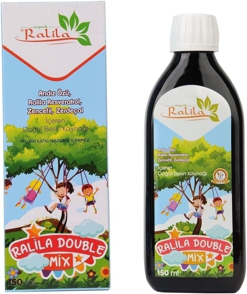 Ralila Double Mix (Andız Özü - Resveratrol-Zencefil-Zerdeçal)