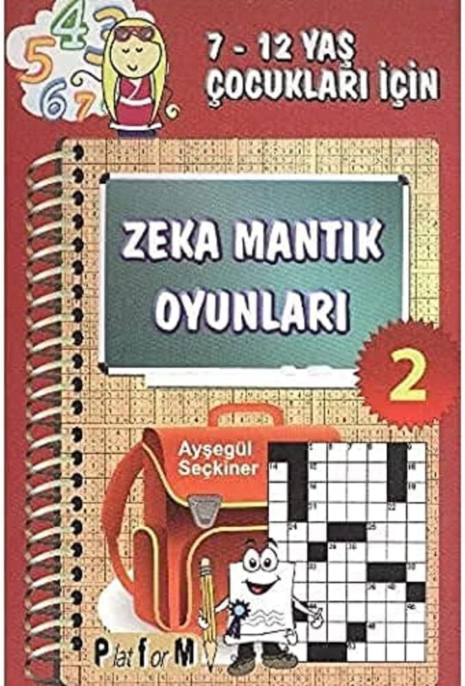 Zeka Mantık Oyunları 2: 7-12 Yaş Çocukları İçin