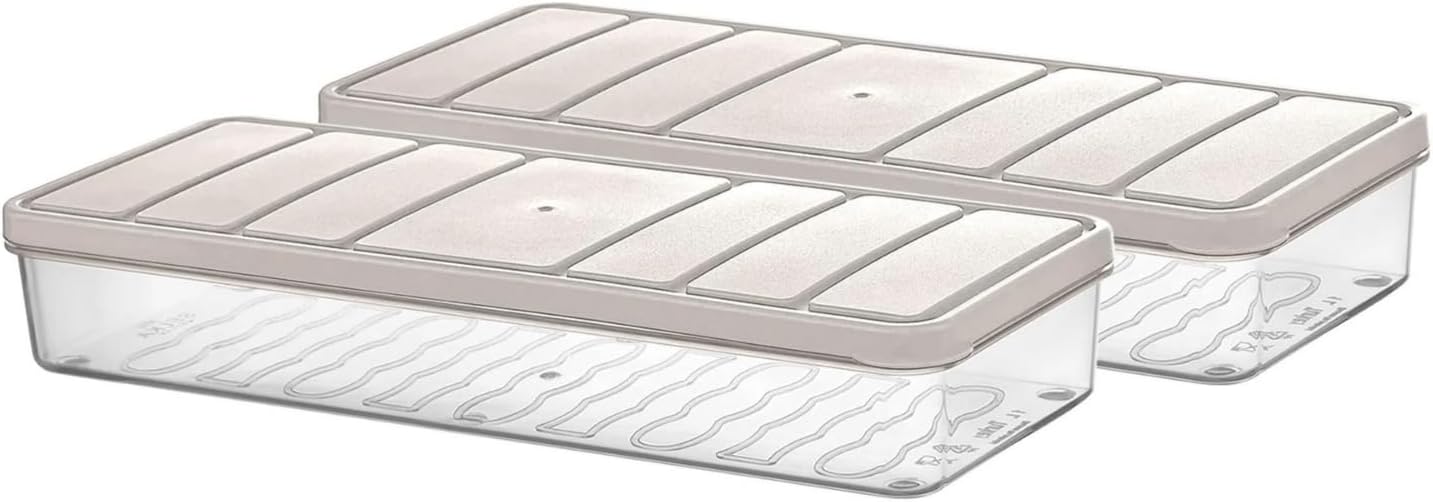 - Nora 2'li 1.2 Litre Küçük Boy Ekru Saklama Kabı