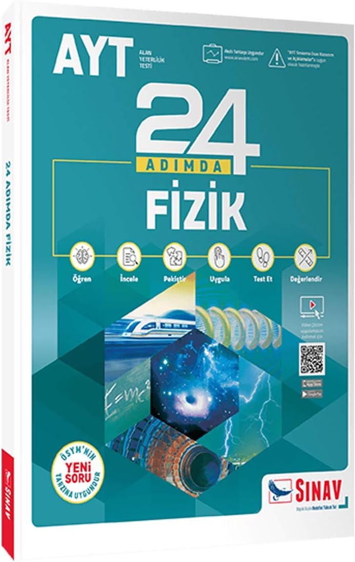 AYT Fizik 24 Adımda Konu Anlatımlı Soru Bankası