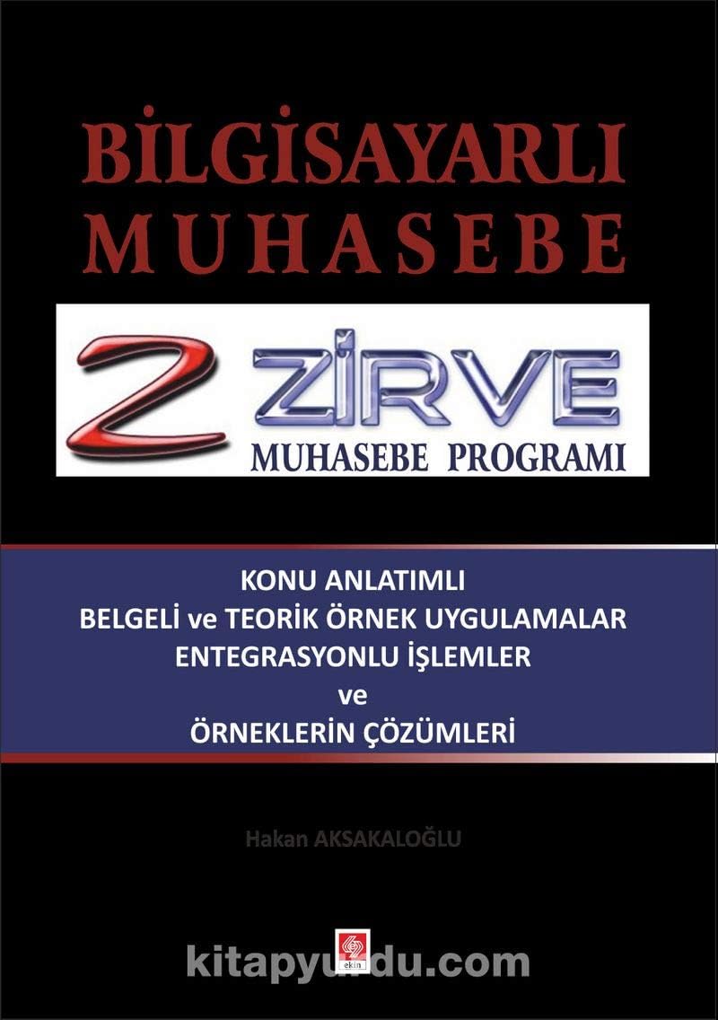 Bilgisayarlı Muhasebe Zirve Muhasebe Programı