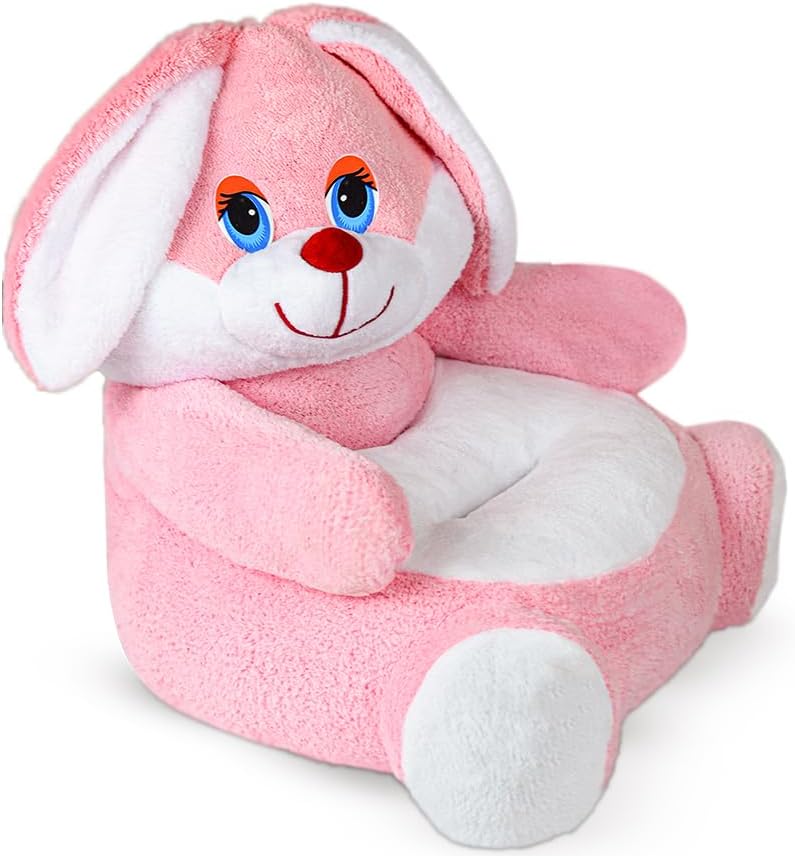 Pelüş Oturma Koltuğu,Çocuk Koltuğu,Bebek Oturağı,Puf,Pelüş Puf,Bebek Pufu (Tavşan)
