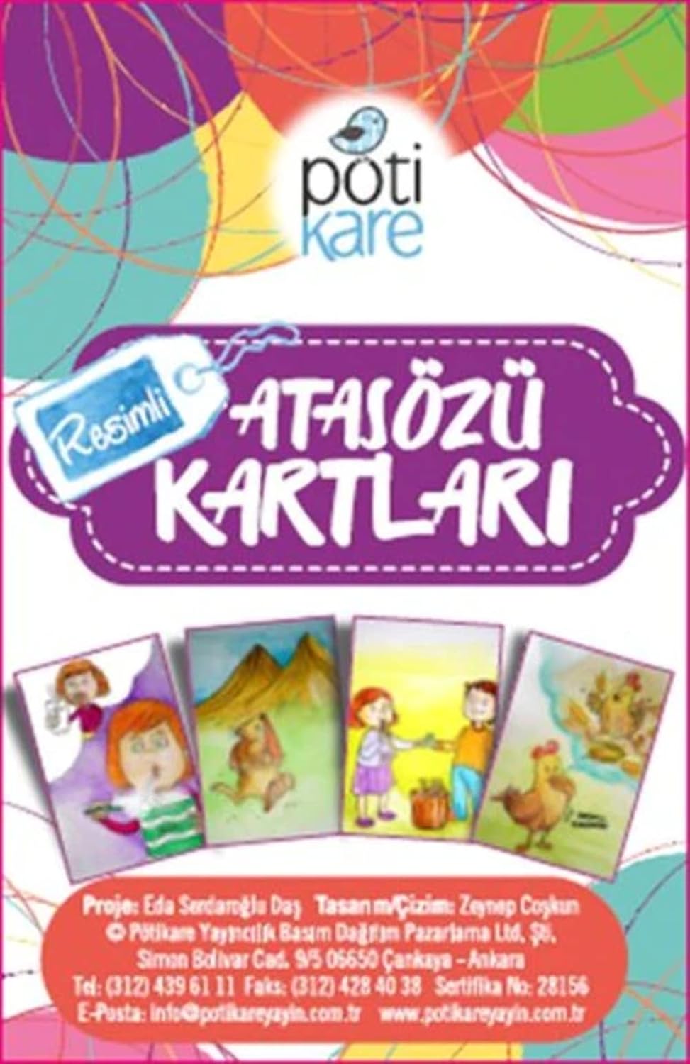 Atasözü Kartları: Resimli