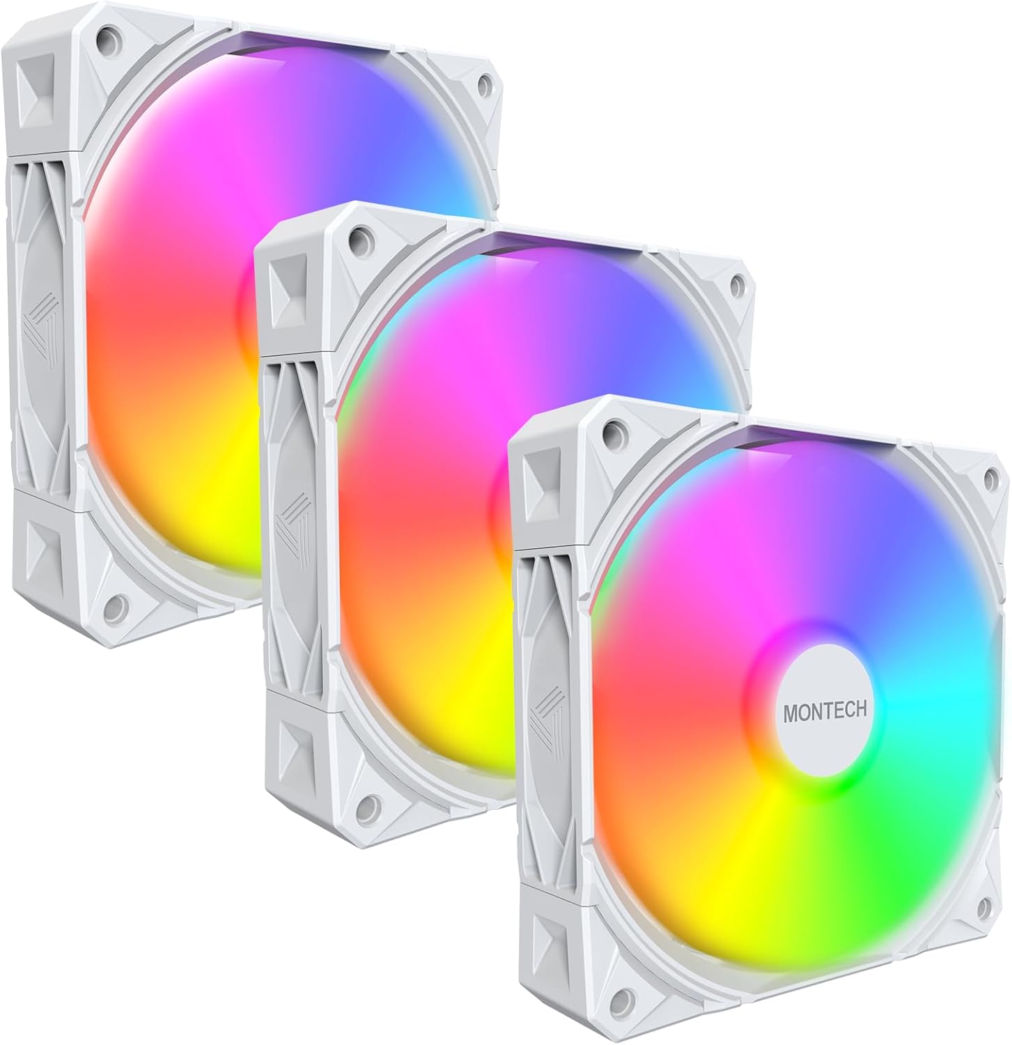 E28 ARGB 120 mm Kasa Fanı, Gelişmiş Soğutma Verimliliği için 28 mm Kalınlığında Fan, PWM 4 Pimli, FDB Rulman, Sessiz Düşük Gürültü, 2000 RPM, AIO Uyumlu (Siyah, 3'ü 1 Arada Paket)