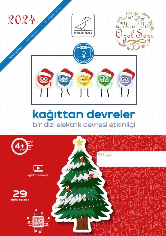 Kağıttan Devreler Yılbaşı Eğitim Kiti