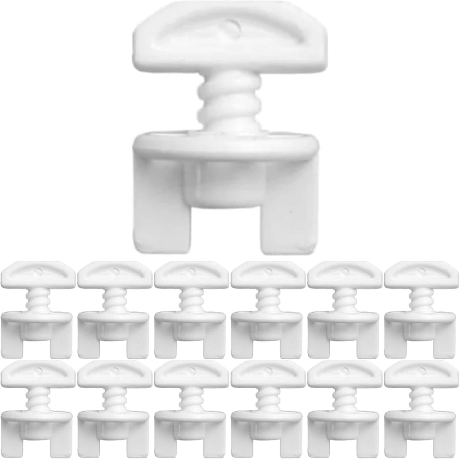 20 Adet Perde Durdurma Aparatı Stoperi Korniş Sonlaması Düğmesi Sonu Kilidi Stopu