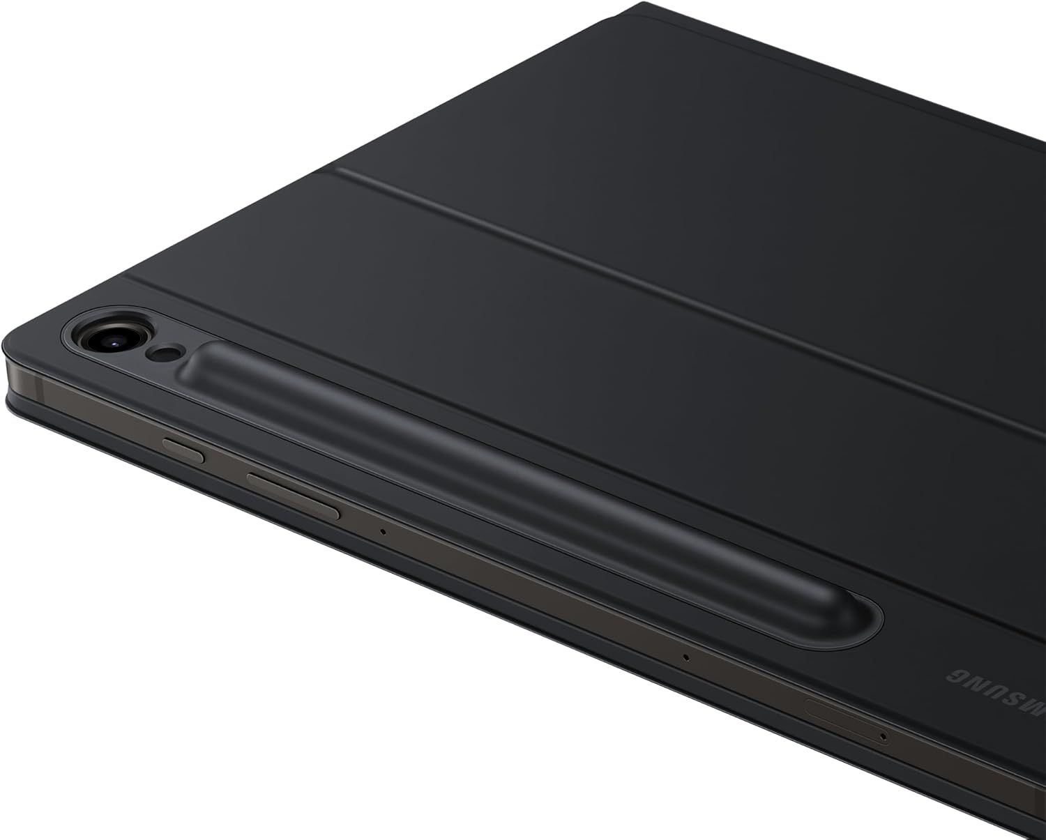 Galaxy Tab S9 / S9 FE Mousepadli Klavyeli Kapaklı Kılıf - Siyah