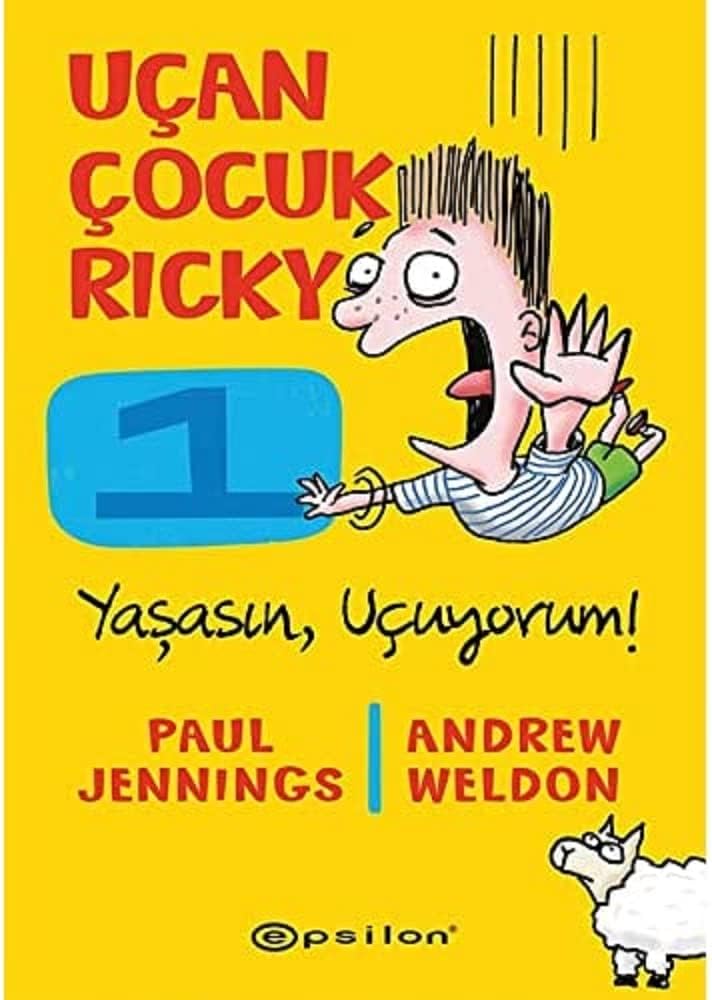 Uçan Çocuk Ricky 1 - Yaşasın, Uçuyorum! (Ciltli)