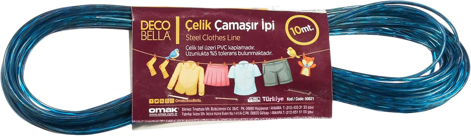 Çamaşır İpi Çelik 10mt