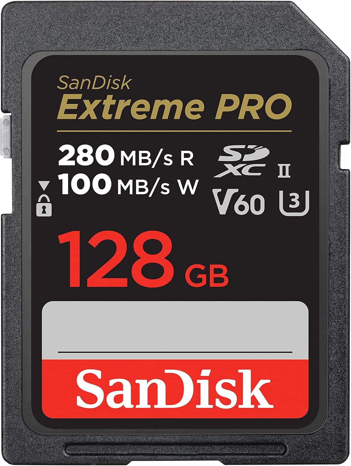 128GB Extreme PRO SDXC UHS-II Hafıza Kartı - C10, U3, V60, 6K, 4K UHD, SD Kart - SDSDXEP-128G-GN4IN