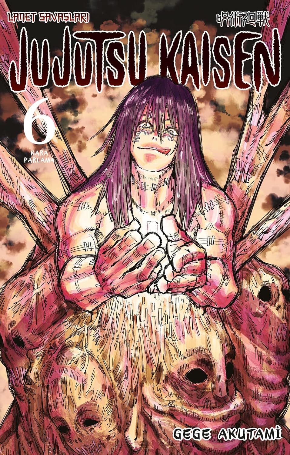 Jujutsu Kaisen 6. Cilt: Kara Parlama
