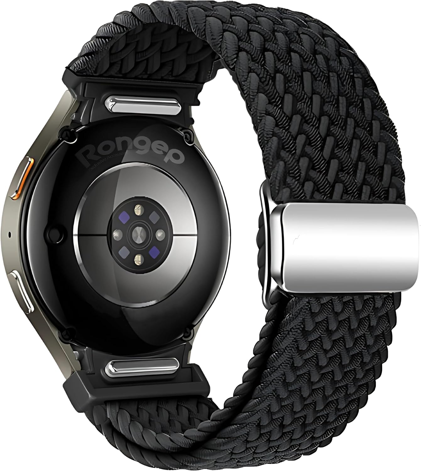 Yeni Nesil Bağlantı Örgü Loop 20mm Kordon ile Uyumlu Galaxy 7/6/5/4 Serisi için Galaxy 7 Kordon (40mm/44mm) 6/4 (47/43/42mm) 5 Pro Uyumlu