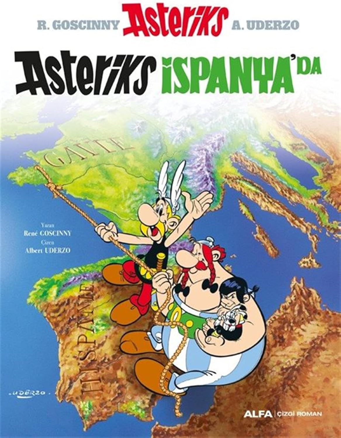 Asteriks 14 - Asteriks İspanya'da