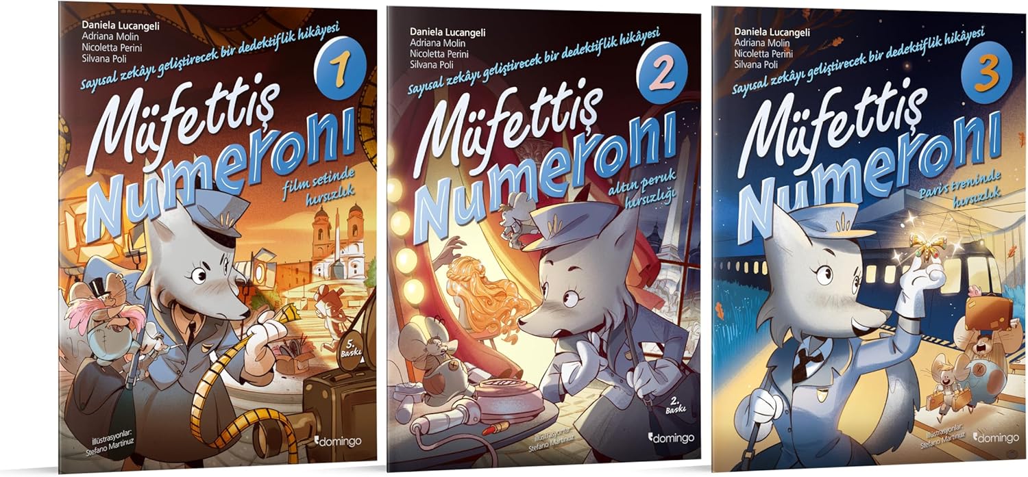 Müfettiş Numeroni Seti (3 Kitap)