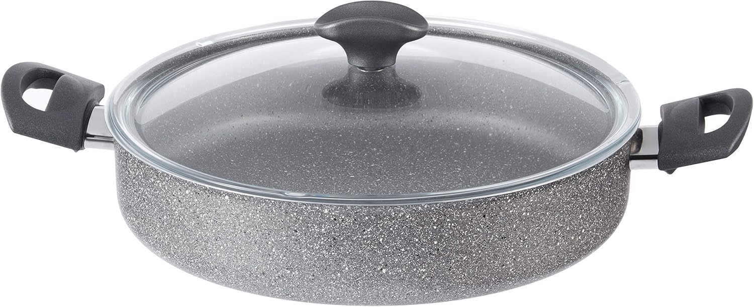 Karnıyarık Tenceresi, Gri Kırçıllı, 28 cm