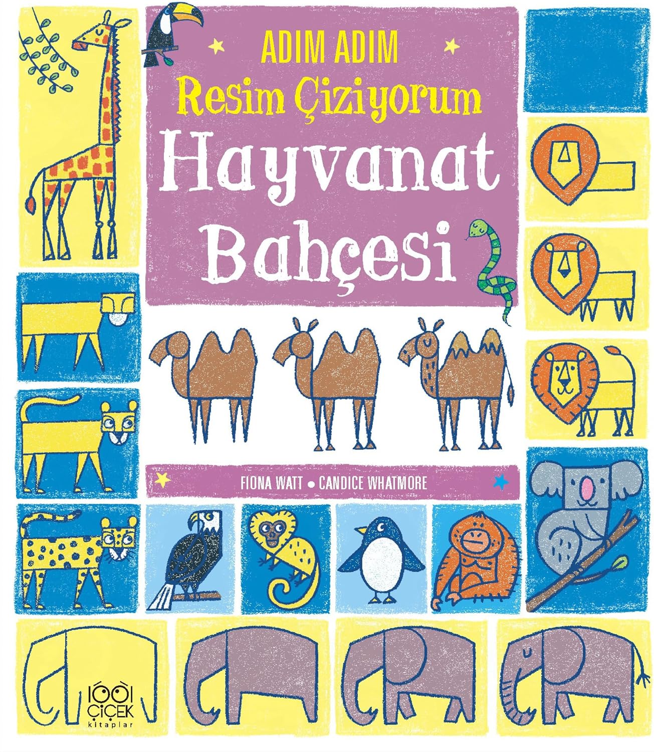 Adım Adım Resim Çiziyorum - Hayvanat Bahçesi