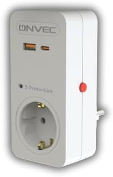 Basic 20W Hızlı Şarjlı Usb/Type-C Akım Ve Şok Korumalı Priz 720 Joule