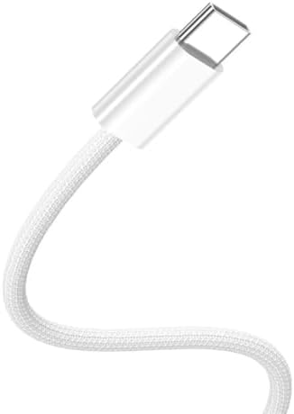 15/16 ve İçin Type C-C, 60Watt PD, ÖRGÜLÜ, Hızlı Şarj Kablosu (100 CM)