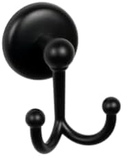 Banyo Aksesuar Seti Yuvarlak Havluluk Kapaklı Tuvalet Kağıtlığı 3 Lü Set Siyah