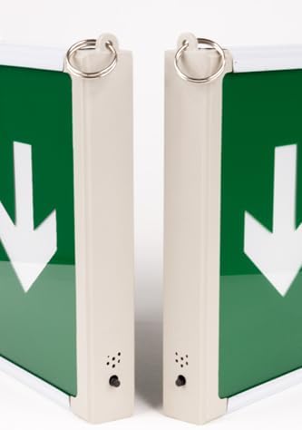 3w Çıkış-Exit Led Armatür - 2 Adet (Aşağı) HS 4601