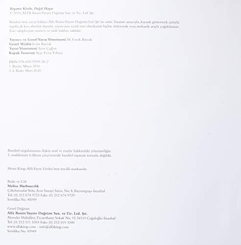 Boyama Kitabı - Doğal Hayat: Yetişkinler İçin