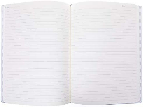 Büyük Vegan Deri Günlük, Snoopy Happy– 17,78 cm x 24,1 cm, 192 Çizgili Sayfa, Snoopy ve Kapakta "Do Makes You Happy" Yazısı – Notlar, Liste ve Daha Fazlası İçin Mükemmel