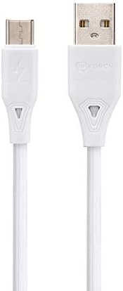 2.4 A Micro USB Data ve Şarj Kablosu, Beyaz, 1 m